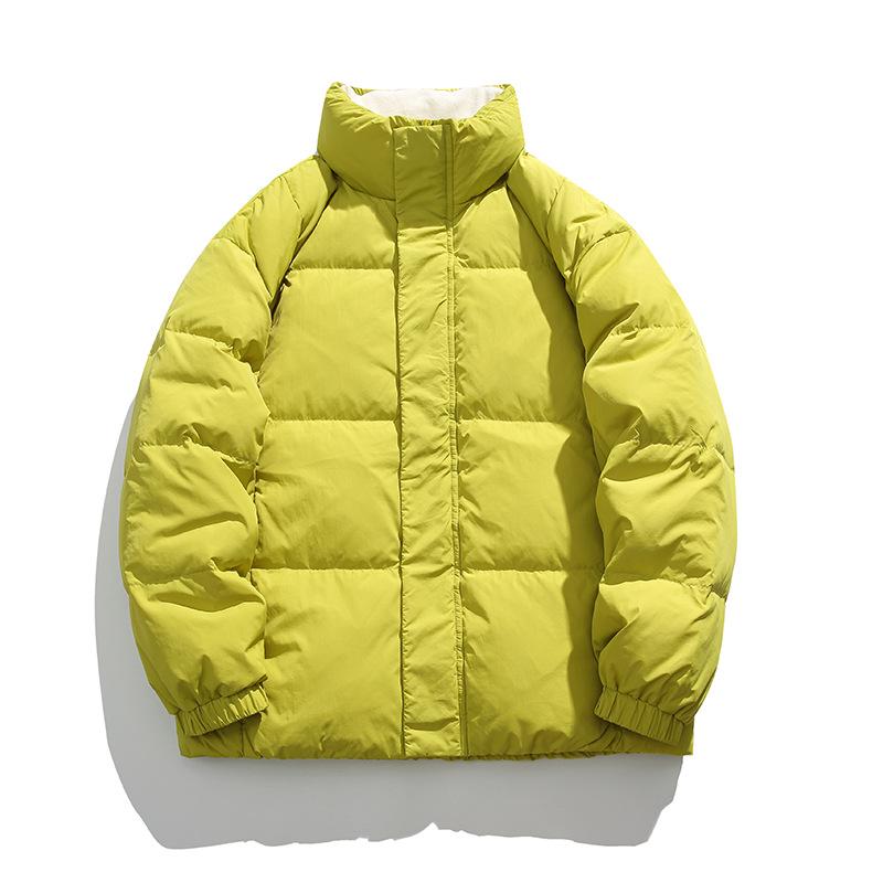Men's Men's Down Jacket Casual and Versatile Stand-up Collar Winter Couple Outfit Thickened Warm Jacket