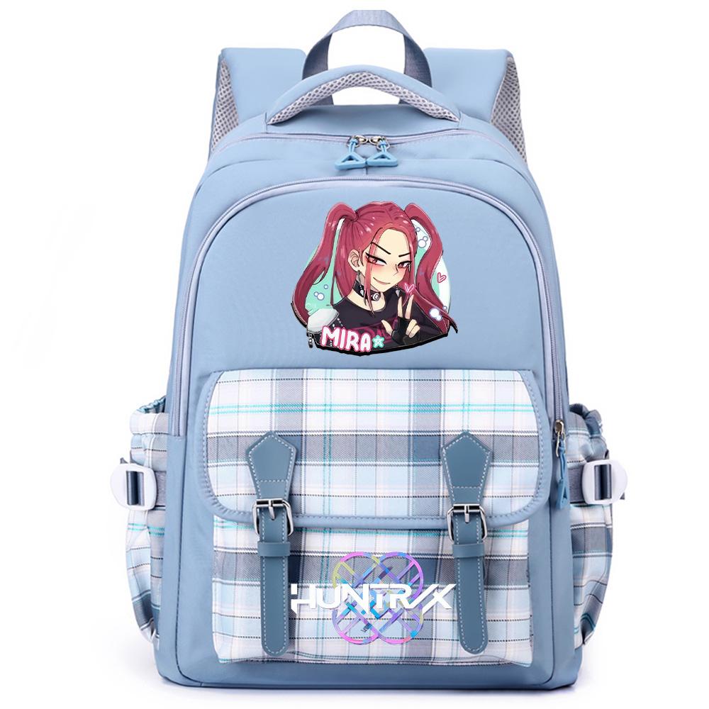 Anime Cartoon K-Pop Printed Large Capacity Backpack for Teenger Student Girl Boy Schoolbag Bookbag Women Waterproof Travel Bag Mochila Kid Gift