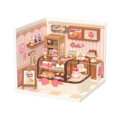 ROBOTIME Rolife 3D Puzzle Super Creator Tasty Cake Shop DIY Miniature House (DW019B) | 1:24 Scale