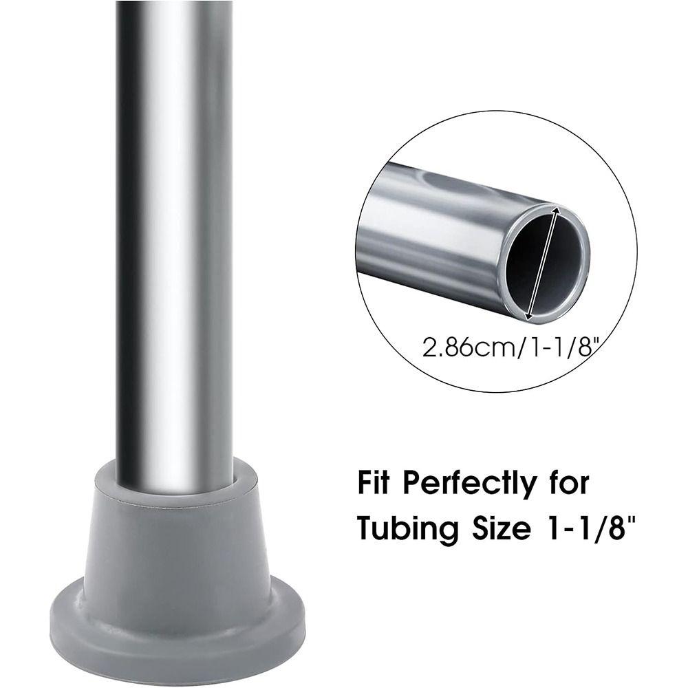 28.6MM Atsarginiai Antgaliai Kojelės Guminiai Dušo Kėdės Kojų Dangteliai Nauji Neslystantys Antgaliai Voniai Sėdynė Taburetės