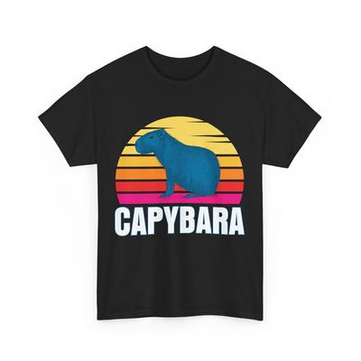 Capybara Shirt, Nagetiere Capybara Liebhaber Nagetierkunde Frauen Männer Vintage Shirt