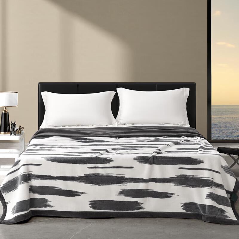 

SOFTNIE Modern City Thick Flannel Blanket
