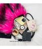 Chic Furry Crossbody Bag: Plush Autumn/Winter Handbag