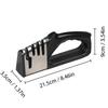 Kitchen 4 Segment Knife Sharpener Portable Base Knife Sharpener Multifunctional Household Gadgets