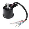 Bike Speedometer Universal - Qiilu Motorcycle Odometer Speedometer Gauge with Indicator 60mm Mini Speedometer Mechanical Bike Meter