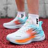 New ultra-light mesh ice silk breathable racing running shoes men's non-slip student casual sports shoes large size