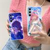 Blue Archive Takahashi Hoshino Clear Mobile Phone Case for Samsung Galaxy S25 S24 S23 S22 S21Plus FE Ultra Colorful Cover