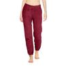 Women's Solid Color Trousers With Cuffs Casual Pants And Pajama Pants