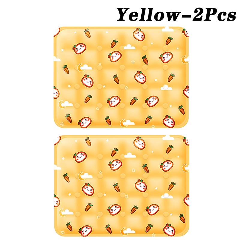 Cooling Pet Mat Lightweight Durable Self Cooling Pad for Small Pets Dogs Cats Summer Chill Mat Reusable Non Slip