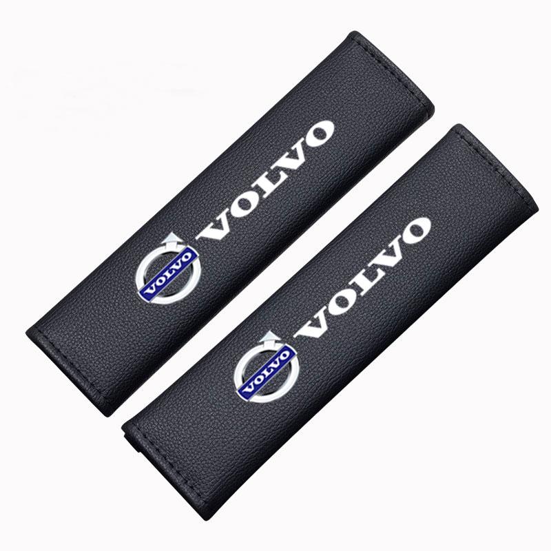 

Car Seat Belt Cover Pad Accessories for Volvo xc60 s60 v40 v50 v60 s80 s40 c30 awd c70 s40 s60 s80 s90 t6 v70 v90 xc40 xc70 xc90