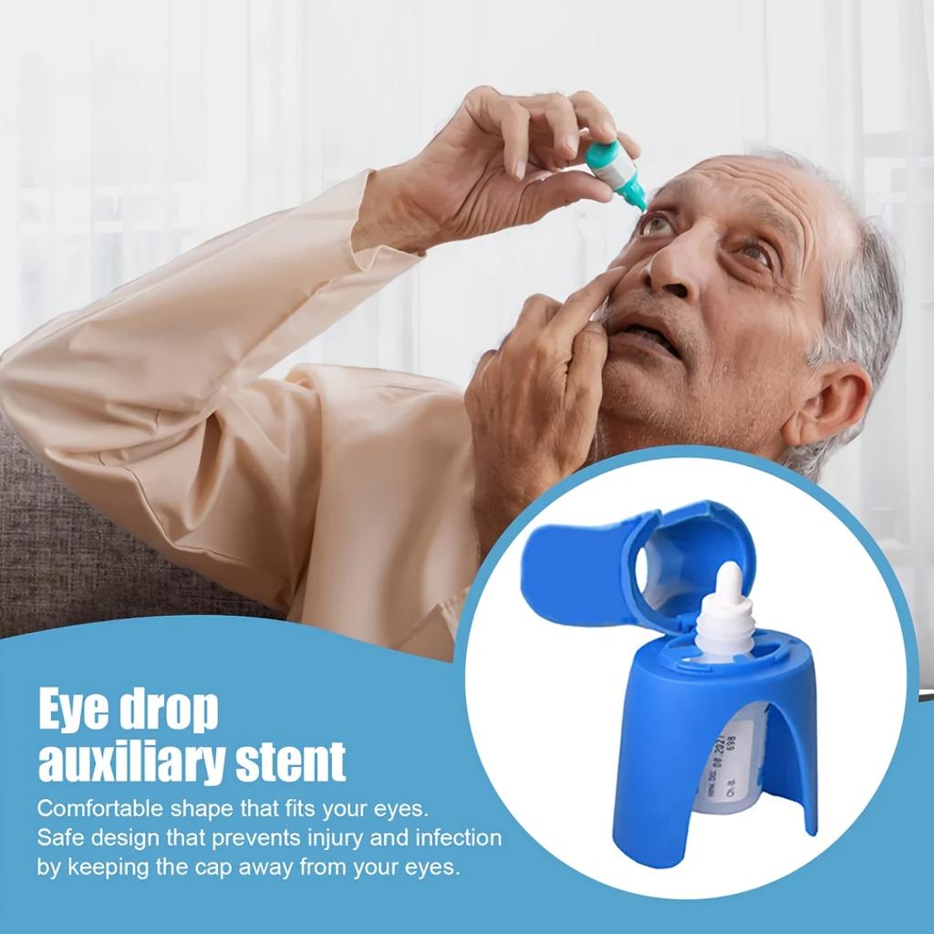 Convenient and User-Friendly Portable Eye Drop Container - Safe for Skin, Can Be Used Multiple Times,Appropriate for All Ages, Compatible