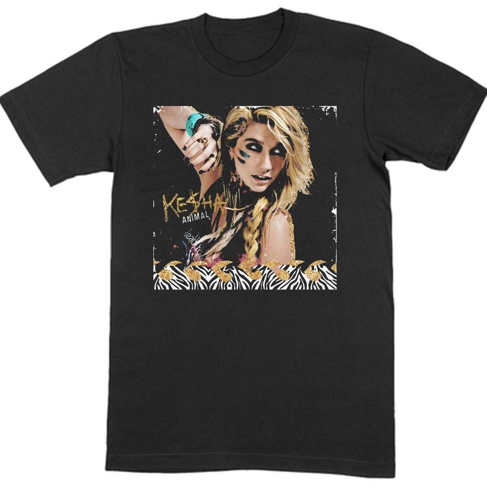 RARE Kesha Black Cotton All size S-5XL Gift For Fans T-shirt 16D146 Unisex T-Shirt L
