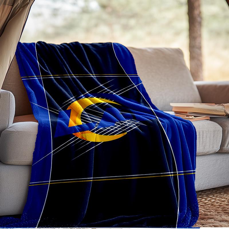 Angeles Rams Team Blanket Outdoor Flannel Blanket for Camping, Hiking, Garden Parties, Picnic Essentials,gift for family and friends
