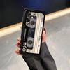 Case for Xiaomi Redmi A3 9 12C 14C A4 13C A1 A2 Plus K40 K80 Pro 10 A5 Black Soft Phone Cover Retro Cassette Tape