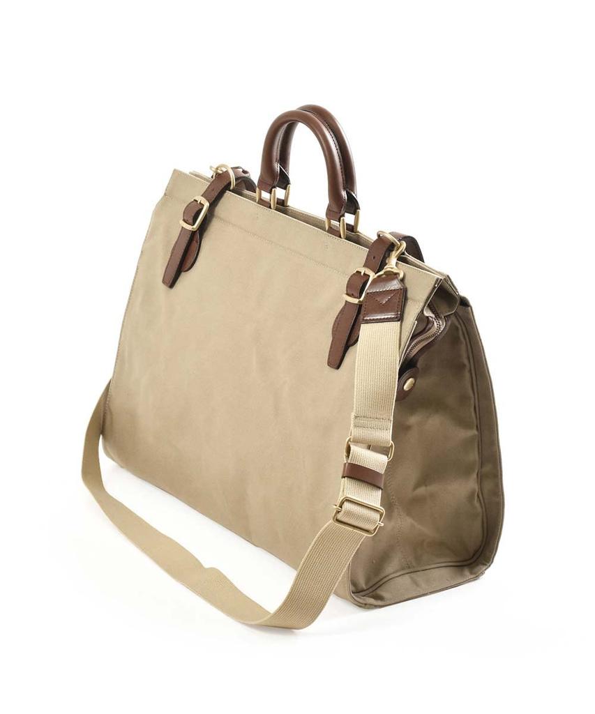 LAKE Boston Bag 43cm 9 [SILVER CLUB] (No. Canvas) (beige)