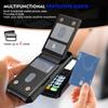 For iPhone Air Magnetic Case Detachable Card Slot Kickstand Leather + TPU Phone Cover