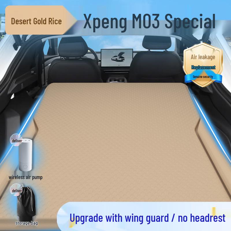 XPeng M03 Car Mattress: Mona3 Rear Seat Sleeping Mat & Trunk Bed - The Essential Car Sleeping Solution