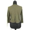 Dkny 100% Silk 3/4 Sleeve Cardigan/Women’s Size P/Khaki/