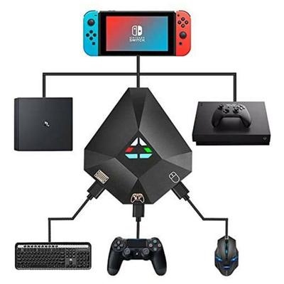 Tastatur- und Mauskonverter-Adapter für Xbox One, PS4, Switch, PS3-Gaming 3-Port