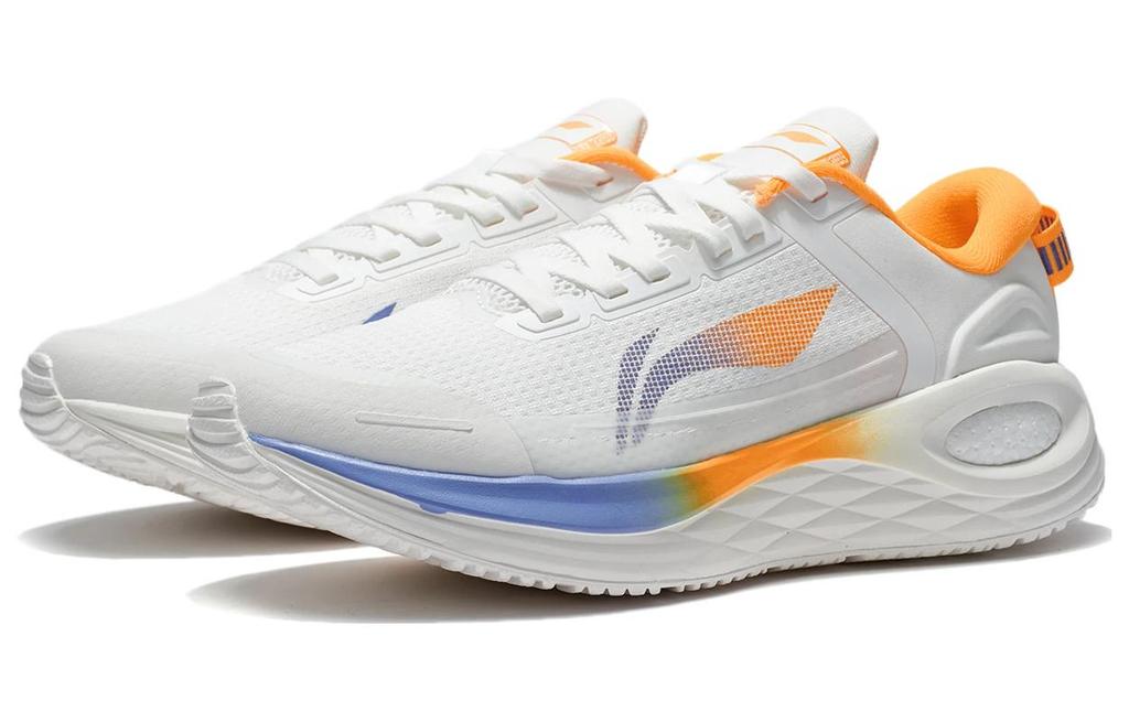 Men's Sneakers Li-Ning Furious Rider 6.0 Essential Running Shoes Men's Low-top White/Blue/Orange