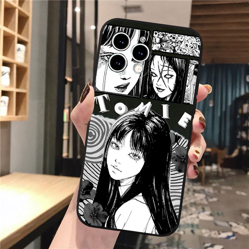 junji ito tomie Phone Case For iphone 17 Pro Max 17 Pro Air 16 15 14 13 Pro Max 15 16 Pro 15Plus