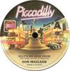 7inch Record DON MACLEAN - Billy's Big Bass Drum 7P171 Piccadilly 1980 UK Pop Used