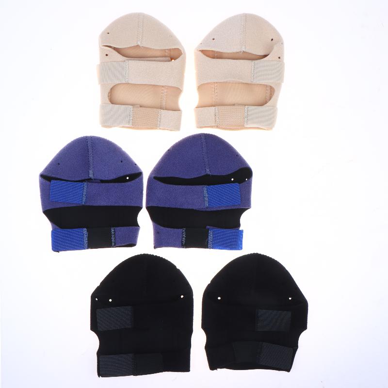1Pair Adjustable Drop Foot Brace With Dual Fix Straps Breathable Fabric For Foot Injury Recovery Support