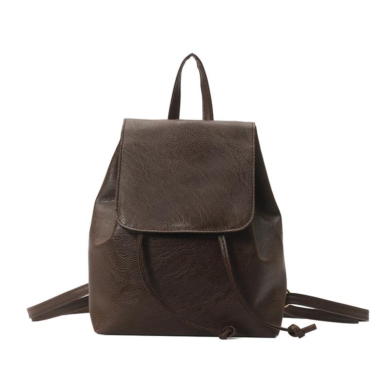 

New beautiful practical versatile cute backpack retro fashion lightweight large capacity casual backpack