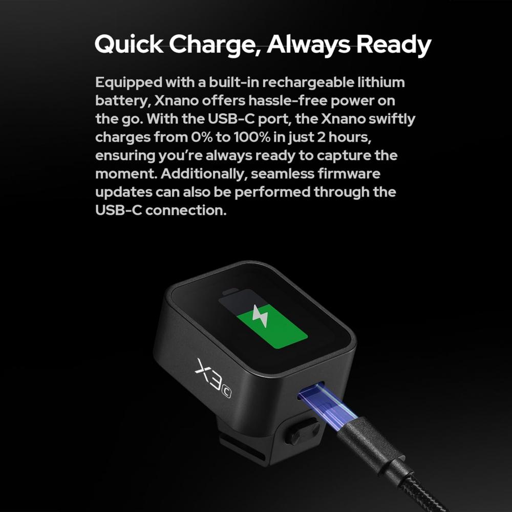 [Autorisierter GODOX-Agent] GODOX X3-C-Sender, 2,4-G-Blitzauslöser, Canon-kompatibel mit großem OLED-Touchscreen, TTL-Auto-Blitz (X3-c)