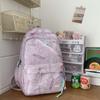 Spring new student backpack female college style schoolbag fresh and cute graffiti primary and secondary school schoolbag