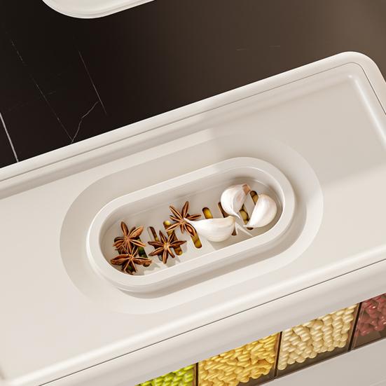 Rice Dispenser with Insect-Proof Seal Moisture-Proof Design Food-Grade Plastic Ultra-Large Capacity