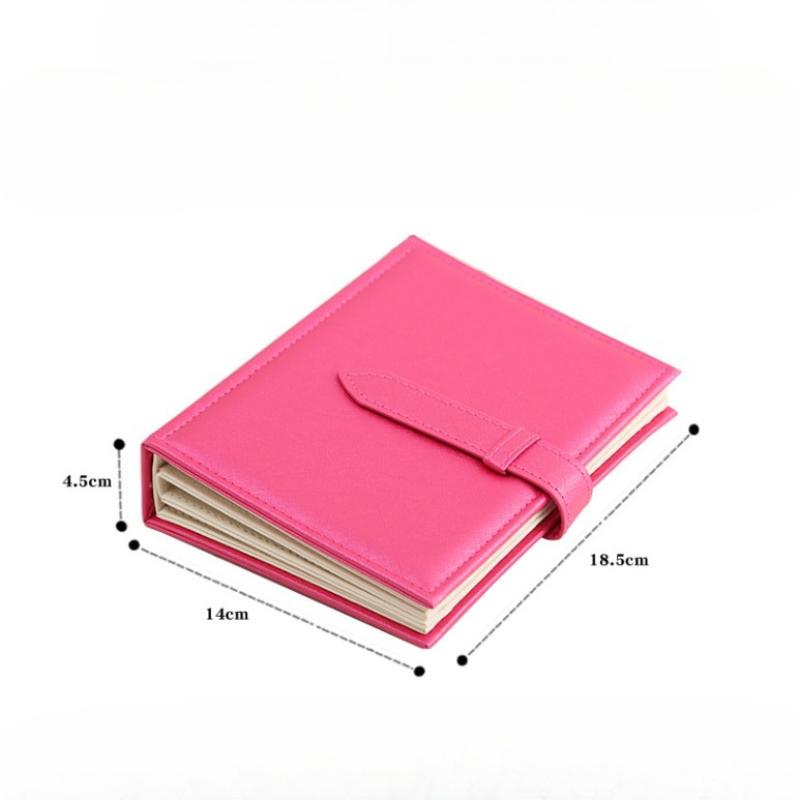 Stud Earrings Collection Book PU Leather Earring Storage Box Jewelry Display Holder Jewellery Organizer