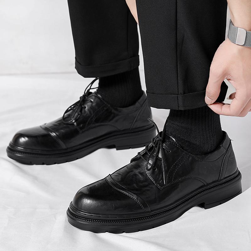 Men's Formal Leather Shoes Classic Elegant Gentleman Style Outdoor Leisure Business Party Office Wedding Men's Quality Shoes