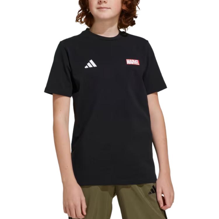 Adidas x MARVEL T Shirt Black Kids' JC6260