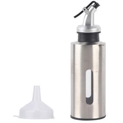 150ml Edelstahl Ölflasche Auslaufsicher Sojasauce Essig Spender