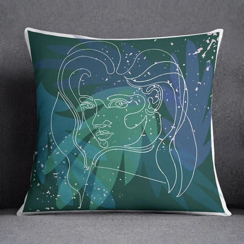 Polyester Pillowcase  Gift Home Office Decor  Bedroom Sofa Car Cushion Cover