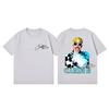Rapper Cardi B Double Sided Print T Shirt Fashion Aesthetic Short Sleeve Tshirt Unisex Women Clothing Harajuku Hip Hop Tshirts
