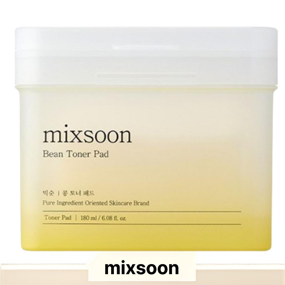 Mixsoon Bean Toner Pads – Soybean Extract Moisturizing Pads 180ml (70 Sheets)