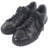 Εξαιρετικά Χαμηλά αθλητικά παπούτσια μαύρο δέρμα ανδρικά 9 Μεταχειρισμένα