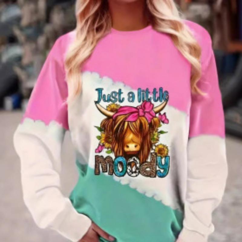 

Повседневный топ с длинным рукавом и круглым вырезом, модные женские толстовки с 3D-принтом, свободные толстовки на осень 6XL