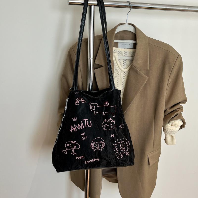 Women's bag 2025 new simple large-capacity texture versatile shoulder bag fashion trend backpack