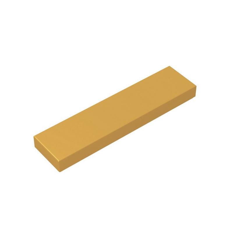 50pcs 2431 91143 Thin Flat Tile 1 X 4 Dots Buildings Blocks Toys For Children Compatible Educational Creative Size Gift DIY MOC