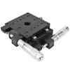 XY Micrometer Manual FinE Tuning Cross Roller Precision Linear Stages 80*80*40mm