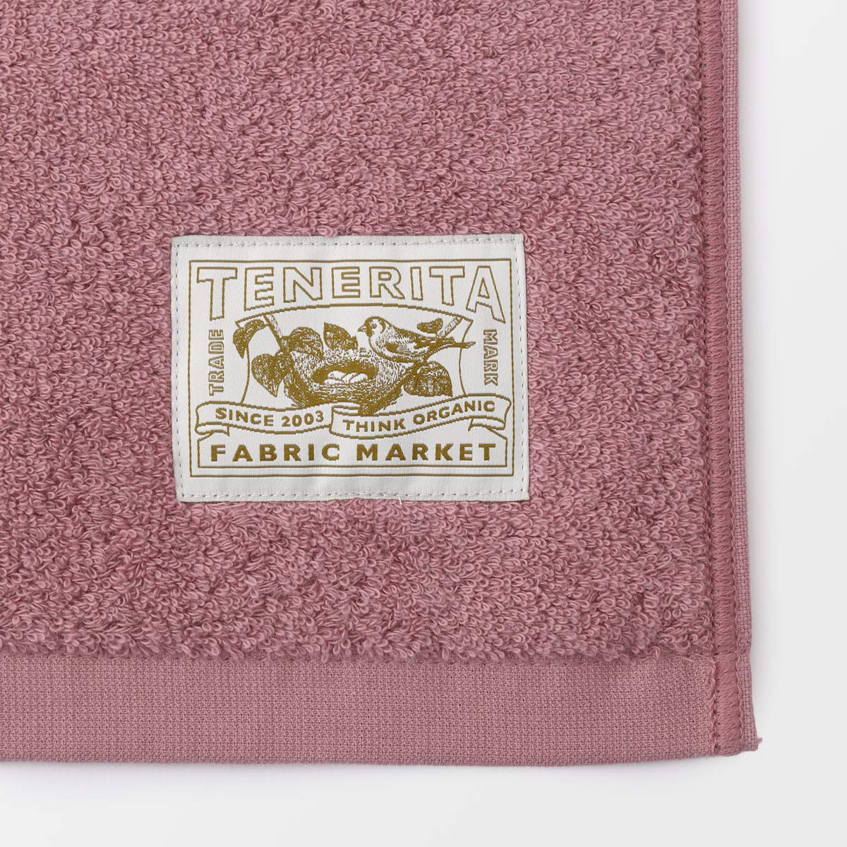 

Tenerita Super Sweet Twisted Bath Towel Long Rose