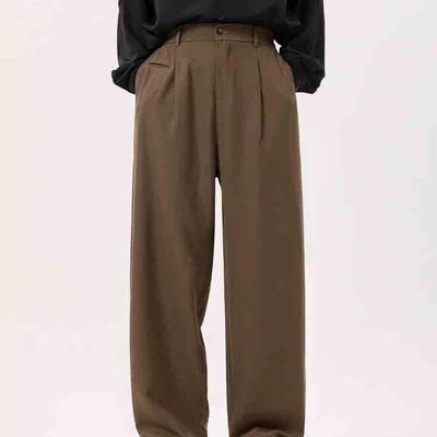 Herren Hosen im japanischen Stil mit weitem Bein - Lässig & Trendig für Frühling & Herbst