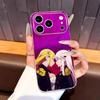Chained Soldier Phone Case For iPhone17,16,15,14,13,12,11 Plus,Pro Max Soft Transparent Cover