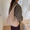 Women's Suede Hobo Bag Soft Shoulder Tote Handbag Casual Everyday Large Capacity Fashion Crossbody Bag