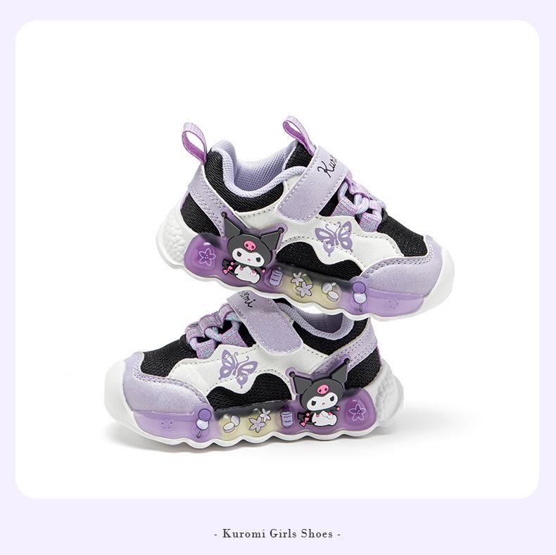 Hello Kitty & Kuromi Mädchen Leuchtsneaker - Herbsttrend 2025