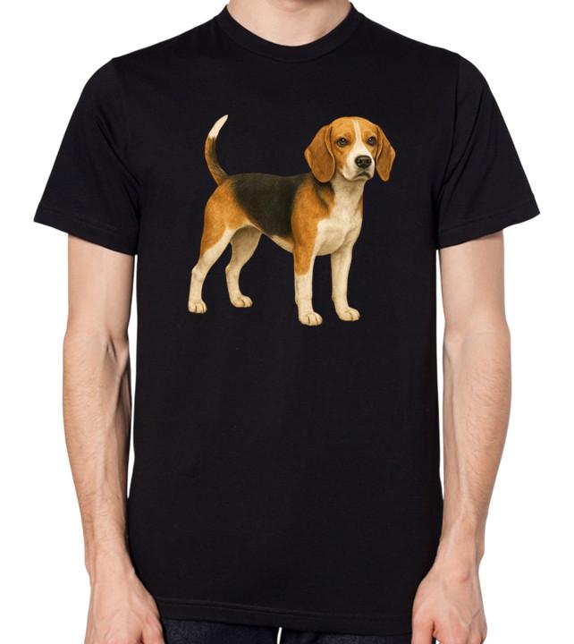 

Beagle Unisex Dog T-Shirt S разноцветный