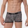 Hochwertige Herren-Slips Boxershorts mit stilvollem Leopardenmuster Bequeme Unterwäsche